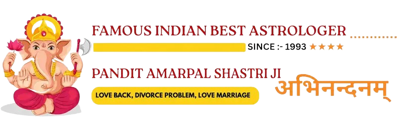 Pandit Amarpal Shastri Ji - Famous Indian Best Astrologer